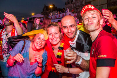 Sfeerbeelden Brazilië-Belgie @ Huyndai Fan Park Antwerpen, picture 101, photographed by Marc Verdonck - FrontView Magazine