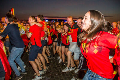 Sfeerbeelden Brazilië-Belgie @ Huyndai Fan Park Antwerpen, picture 113, photographed by Marc Verdonck - FrontView Magazine
