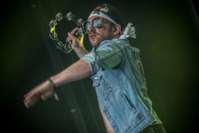Turbonegro @ Sjock, foto 5, foto's door Luc Luyten - FrontView Magazine