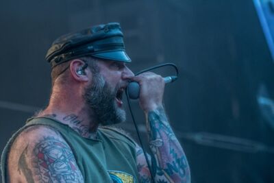 Turbonegro @ Sjock, foto 7, foto's door Luc Luyten - FrontView Magazine