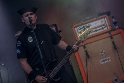 Turbonegro @ Sjock, foto 14, foto's door Luc Luyten - FrontView Magazine