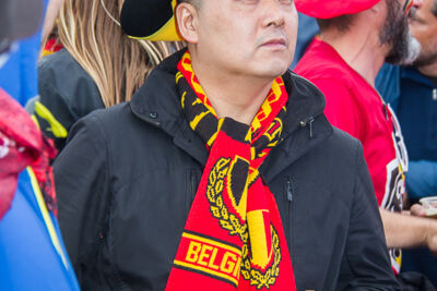 Sfeerbeelden Frankrijk-Belgie @ Huyndai Fan Park Antwerpen, picture 3, photographed by Marc Verdonck - FrontView Magazine