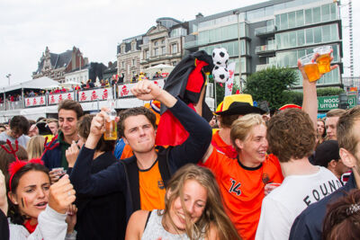 Sfeerbeelden Frankrijk-Belgie @ Huyndai Fan Park Antwerpen, picture 11, photographed by Marc Verdonck - FrontView Magazine