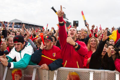 Sfeerbeelden Frankrijk-Belgie @ Huyndai Fan Park Antwerpen, picture 39, photographed by Marc Verdonck - FrontView Magazine
