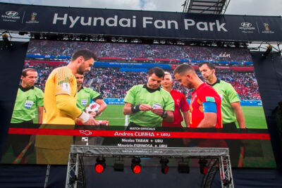 Sfeerbeelden Frankrijk-Belgie @ Huyndai Fan Park Antwerpen, picture 41, photographed by Marc Verdonck - FrontView Magazine