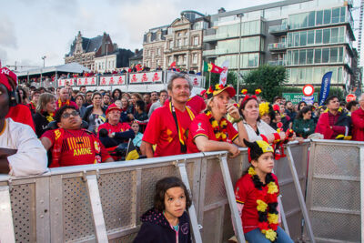 Sfeerbeelden Frankrijk-Belgie @ Huyndai Fan Park Antwerpen, picture 56, photographed by Marc Verdonck - FrontView Magazine