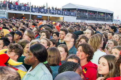 Sfeerbeelden Frankrijk-Belgie @ Huyndai Fan Park Antwerpen, picture 68, photographed by Marc Verdonck - FrontView Magazine