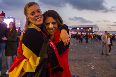Sfeerbeelden Frankrijk-Belgie @ Huyndai Fan Park Antwerpen, picture 105, photographed by Marc Verdonck - FrontView Magazine