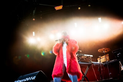 Juicy @ Dour Festival 2018, picture 5, photographed by Magali Decamps - FrontView Magazine