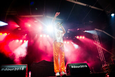 Le 77 @ Dour Festival 2018, picture 7, photographed by Magali Decamps - FrontView Magazine