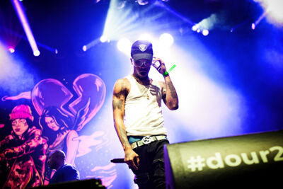 Lil Xan @ Dour Festival 2018, picture 5, photographed by Magali Decamps - FrontView Magazine