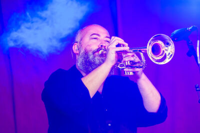 Buscemi feat.Squadra Bossa @ Engie parkies Hasselt, picture 1, photographed by Hilde  Hermans - FrontView Magazine