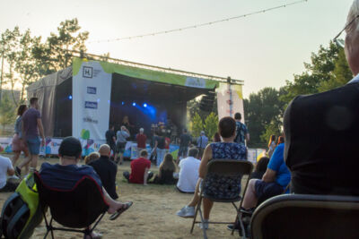 Buscemi feat.Squadra Bossa @ Engie parkies Hasselt, picture 14, photographed by Hilde  Hermans - FrontView Magazine