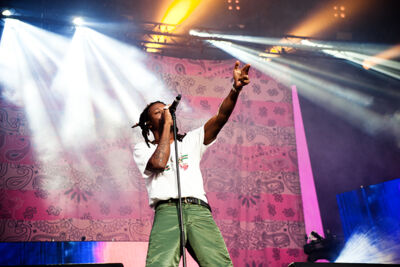 Joey Bada$$ @ Dour Festival 2018, picture 4, photographed by Magali Decamps - FrontView Magazine