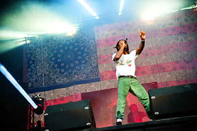 Joey Bada$$ @ Dour Festival 2018, picture 5, photographed by Magali Decamps - FrontView Magazine