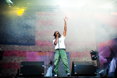 Joey Bada$$ @ Dour Festival 2018, picture 9, photographed by Magali Decamps - FrontView Magazine
