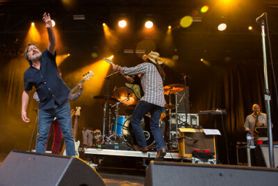 SOUTHSIDE JOHNNY @ Openluchttheater Rivierenhof, picture 18, photographed by Marc Verdonck - FrontView Magazine