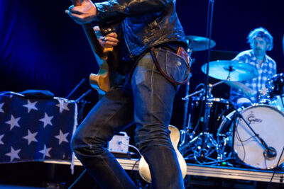 STEVE EARLE & THE DUKES @ Openluchttheater Rivierenhof, picture 24, photographed by Marc Verdonck - FrontView Magazine