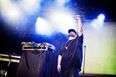 Dälek @ Dour Festival 2018, picture 2, photographed by Magali Decamps - FrontView Magazine