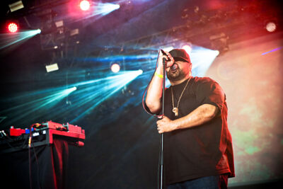Dälek @ Dour Festival 2018, picture 3, photographed by Magali Decamps - FrontView Magazine