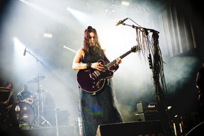 Chelsea Wolfe @ Dour Festival 2018, foto 3, foto's door Magali Decamps - FrontView Magazine