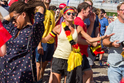Sfeerbeelden Belgie-Engeland @ Huyndai Fan Park Antwerpen, foto 7, foto's door Marc Verdonck - FrontView Magazine