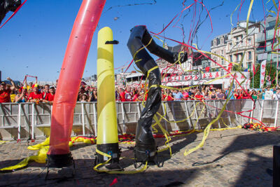 Sfeerbeelden Belgie-Engeland @ Huyndai Fan Park Antwerpen, foto 18, foto's door Marc Verdonck - FrontView Magazine