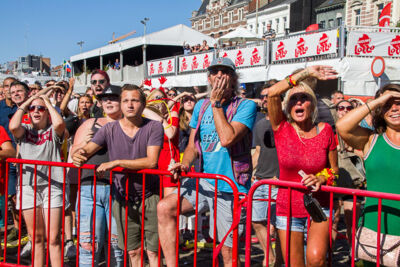 Sfeerbeelden Belgie-Engeland @ Huyndai Fan Park Antwerpen, foto 24, foto's door Marc Verdonck - FrontView Magazine