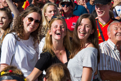 Sfeerbeelden Belgie-Engeland @ Huyndai Fan Park Antwerpen, foto 39, foto's door Marc Verdonck - FrontView Magazine