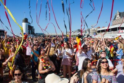 Sfeerbeelden Belgie-Engeland @ Huyndai Fan Park Antwerpen, foto 40, foto's door Marc Verdonck - FrontView Magazine