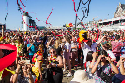 Sfeerbeelden Belgie-Engeland @ Huyndai Fan Park Antwerpen, foto 41, foto's door Marc Verdonck - FrontView Magazine
