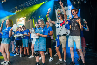 Vlaanderen Zingt @ Sint-Baafsplein - Gentse Feesten, foto 10, foto's door Dimitri Vanlommel - FrontView Magazine