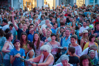 Vlaanderen Zingt @ Sint-Baafsplein - Gentse Feesten, foto 51, foto's door Dimitri Vanlommel - FrontView Magazine