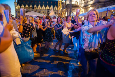 Vlaanderen Zingt @ Sint-Baafsplein - Gentse Feesten, foto 63, foto's door Dimitri Vanlommel - FrontView Magazine