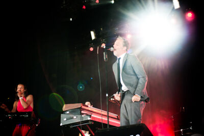 Baxter Dury @ Dour Festival 2018, picture 3, photographed by Magali Decamps - FrontView Magazine
