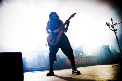 Ministry @ Dour Festival 2018, foto 3, foto's door Magali Decamps - FrontView Magazine