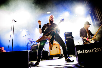 Sólstafir @ Dour Festival 2018, picture 2, photographed by Magali Decamps - FrontView Magazine