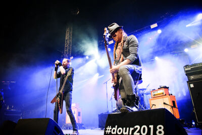 Sólstafir @ Dour Festival 2018, picture 7, photographed by Magali Decamps - FrontView Magazine