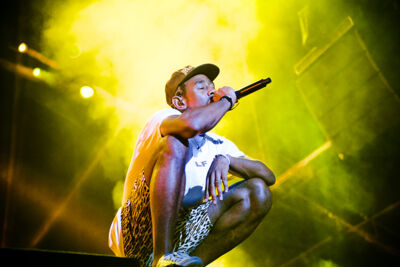 Tyler, The Creator @ Dour Festival 2018, picture 1, photographed by Magali Decamps - FrontView Magazine