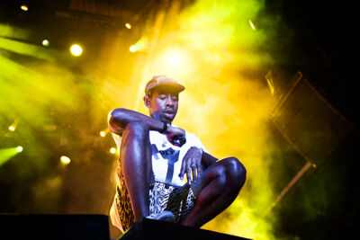 Tyler, The Creator @ Dour Festival 2018, picture 4, photographed by Magali Decamps - FrontView Magazine