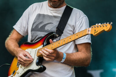 Slowdive @ Cactus, picture 2, photographed by Raf Degeest - FrontView Magazine