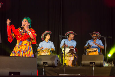 Totó La Momposina @ Sfinks Mixed 2018, picture 2, photographed by Marc Verdonck - FrontView Magazine