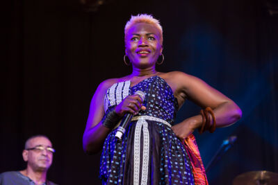 Sayon Bamba @ Sfinks Mixed 2018, picture 9, photographed by Marc Verdonck - FrontView Magazine