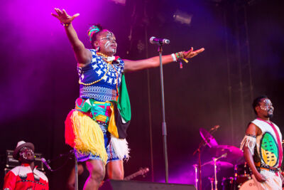 Timbila Muzimba @ Sfinks Mixed 2018, picture 4, photographed by Marc Verdonck - FrontView Magazine