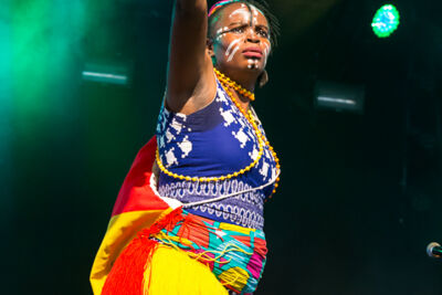 Timbila Muzimba @ Sfinks Mixed 2018, picture 24, photographed by Marc Verdonck - FrontView Magazine