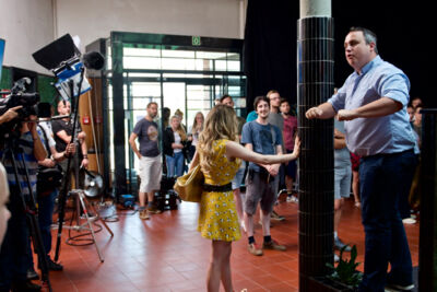 #LikeMe Ketnet-fictiereeks. Set bezoek. @ Boom, foto 40, foto's door Bart Baevegems - FrontView Magazine