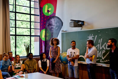 #LikeMe Ketnet-fictiereeks. Set bezoek. @ Boom, foto 63, foto's door Bart Baevegems - FrontView Magazine