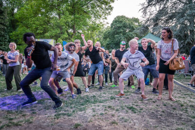 Buscemi ft Squadra Bossa @ Engie Parkies Sint-Niklaas, picture 6, photographed by Danny Wagemans - FrontView Magazine