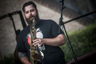 Voodoo Glow Skulls @ Brakrock, picture 14, photographed by Luc Luyten - FrontView Magazine