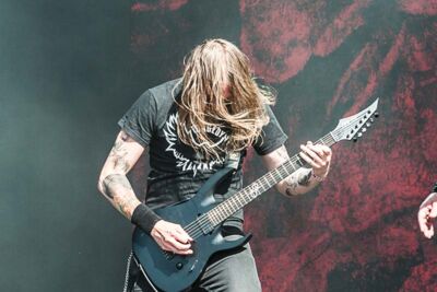 At The Gates @ Lokerse Feesten, picture 9, photographed by Gert Daemen - FrontView Magazine
